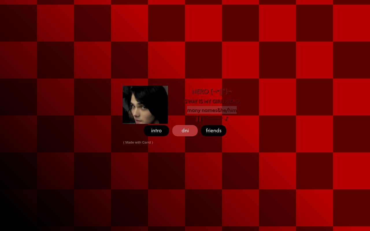 Carrd profile picture for @dinero